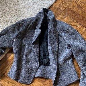 Cropped business casual jacket